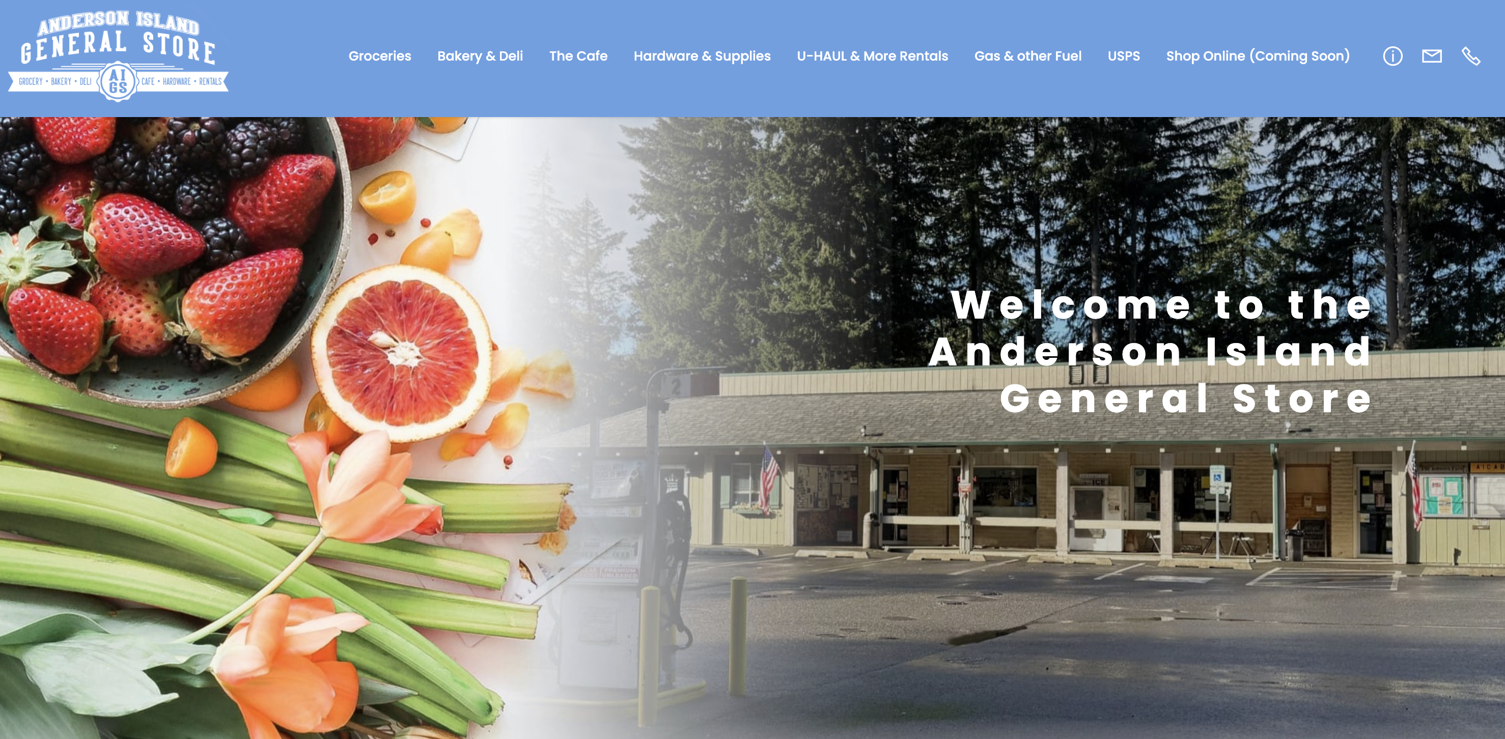 Anderson Island General Store Website